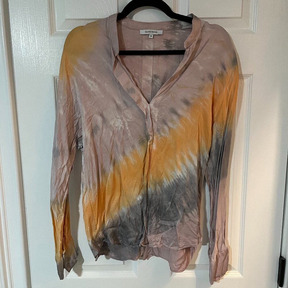 Tie dye blouse